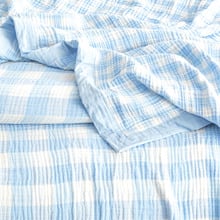 Gingham Cotton Blanket